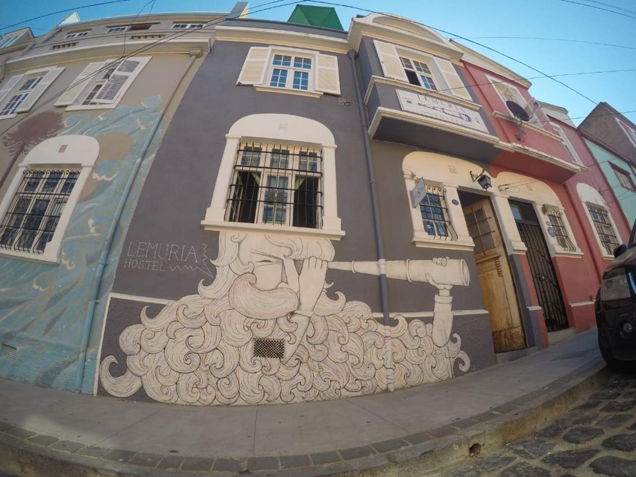 Lemuria Hostel Valparaíso Екстериор снимка